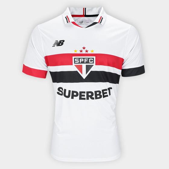 Imagem de Camisa São Paulo I 24/25 s/n Jogador New Balance Masculina