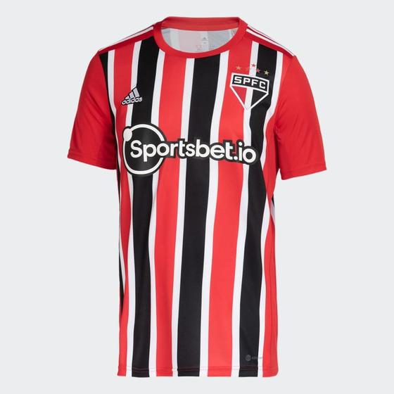 Camisa São Paulo II 22/23 s/n Torcedor Adidas Masculina Camisa de Time Magazine Luiza
