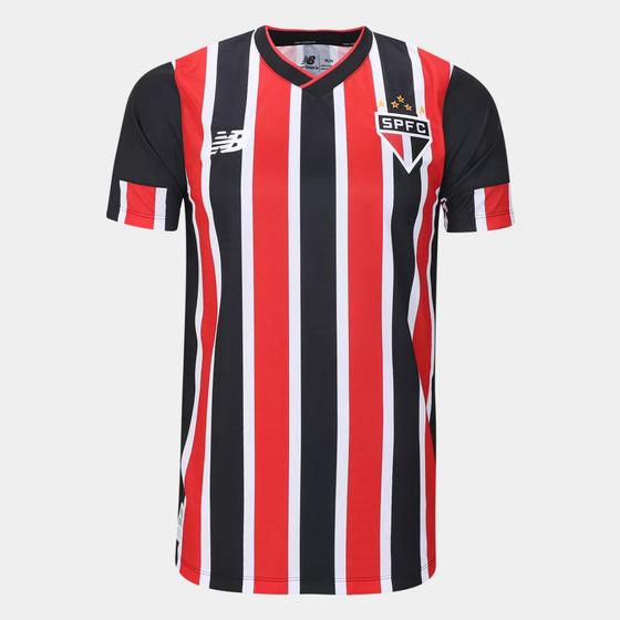 Imagem de Camisa São Paulo II 24/25 s/n Torcedor New Balance Masculina - Vermelho+Branco