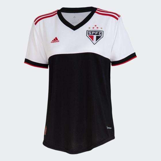 Camisa São Paulo III 22/23 s/n Torcedor Adidas Feminina Camisa de Time Magazine Luiza