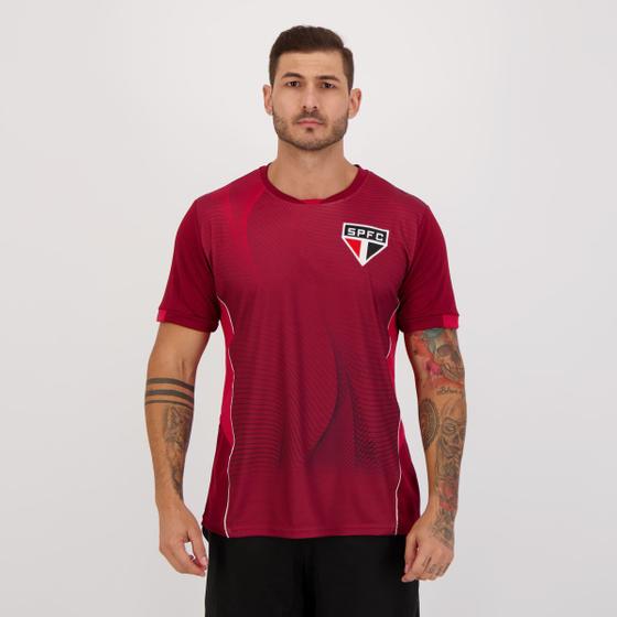 Imagem de Camisa São Paulo Inserts Bordô