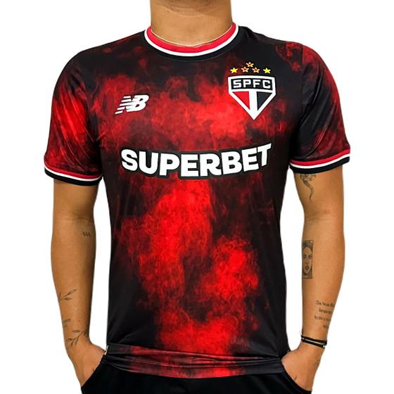 Imagem de Camisa São Paulo New Balance 2024 Uniforme 3 Torcedor - Masculino