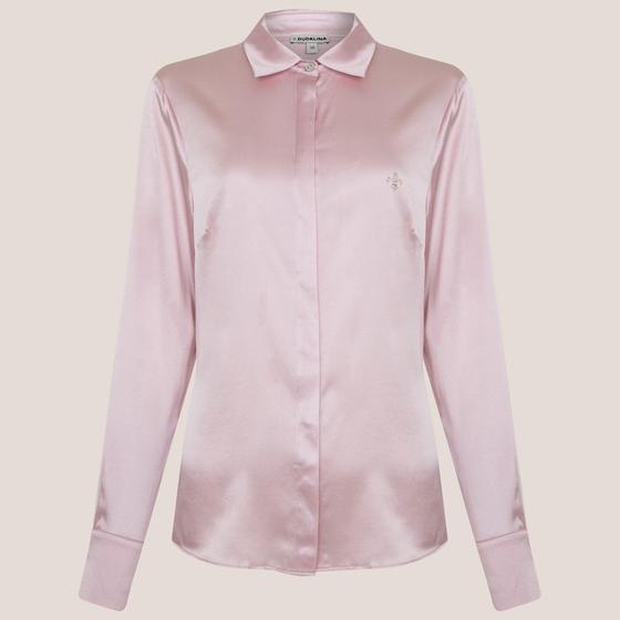 Camisa Dudalina Seda Camisas Dudalina Feminina Camisa De Seda Rosa