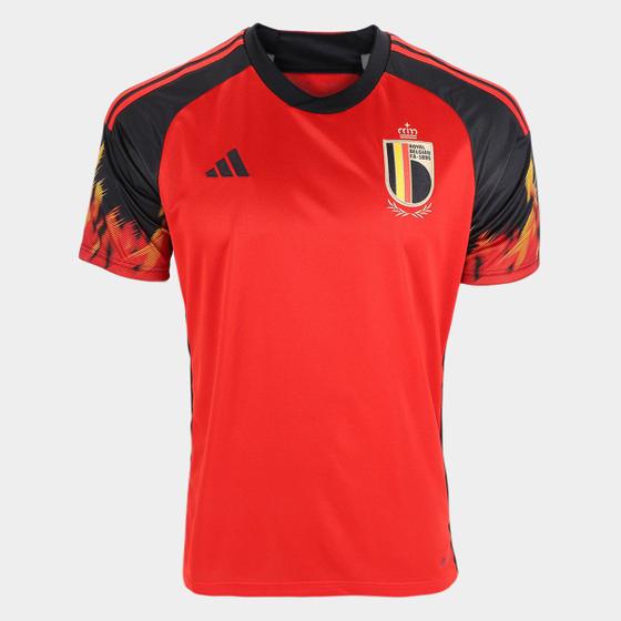 Camisa Seleção Bélgica Home 22/23 s/n Adidas Masculina Menor preço em Camisa Seleção Bélgica Home 22/23 s/n Adidas Masculina