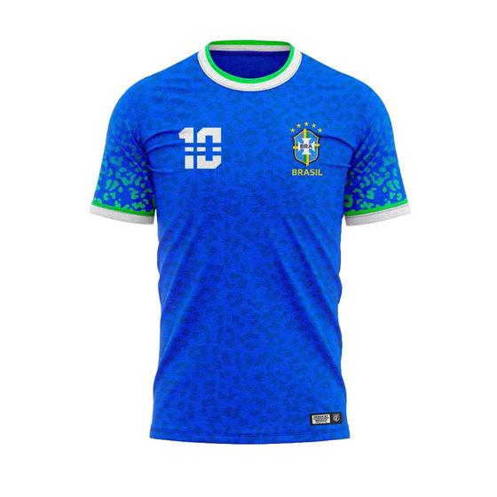 Camisa seleção brasileira blusa Brasil oficial azul 2018 masculina - Cbf