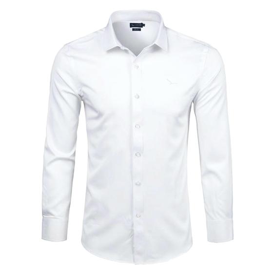 Imagem de Camisa Social Classic Slim Fit Yacht Master - Branco