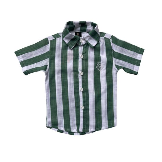 Imagem de Camisa Social de Linho Infantil Menino