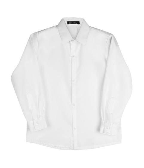Camisa Social Infantil Pajem Branca Manga Longa Pajem Festa Menor preço em Camisa Social Infantil Pajem Branca Manga Longa Pajem Festa