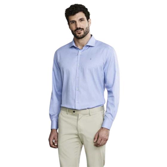 Imagem de Camisa Social masculina marca highstil azul clara original
