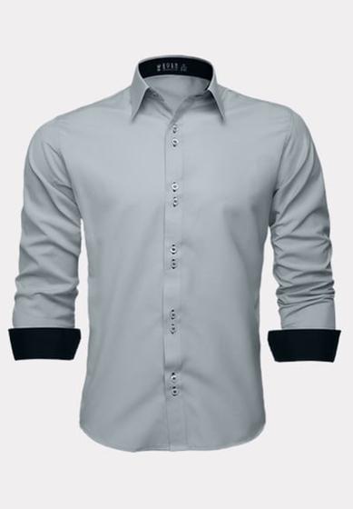 Imagem de Camisa Social Masculina Moda Maior Homens Plus Size