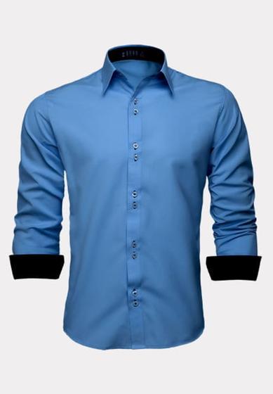 Imagem de Camisa Social Masculina Moda Maior Homens Plus Size