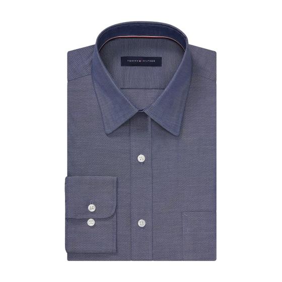 Imagem de Camisa social Tommy Hilfiger Regular Fit Non Iron para homens