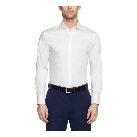 Imagem de Camisa social Tommy Hilfiger Slim Fit Stretch Twill White