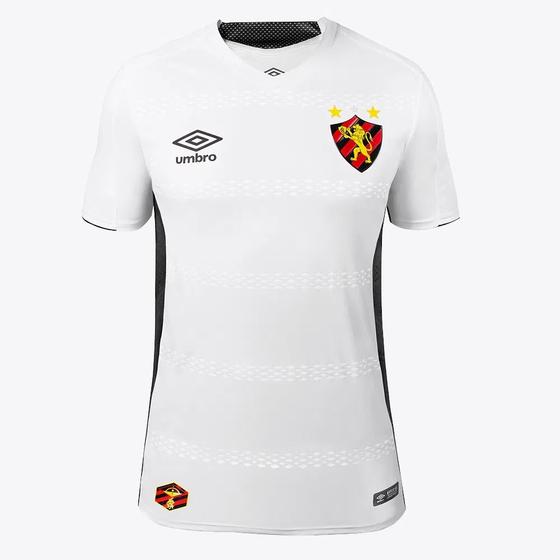 Imagem de Camisa Sport Recife II 19/20 s/nº Torcedor Umbro Masculina - Branco+Preto