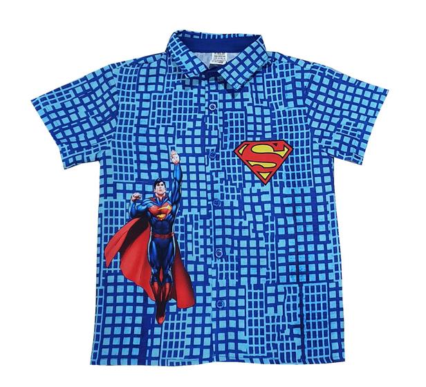 Imagem de Camisa Super Homem Juvenil Festa