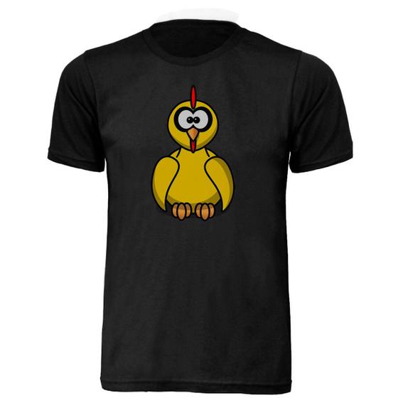 Imagem de Camisa T-shirt Galinha Unissex Infantil 