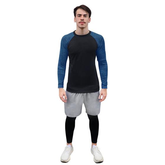 Camisa Térmica Masculina DryFit Anti Suor Proteção UV50 Menor preço em Camisa Térmica Masculina DryFit Anti Suor Proteção UV50