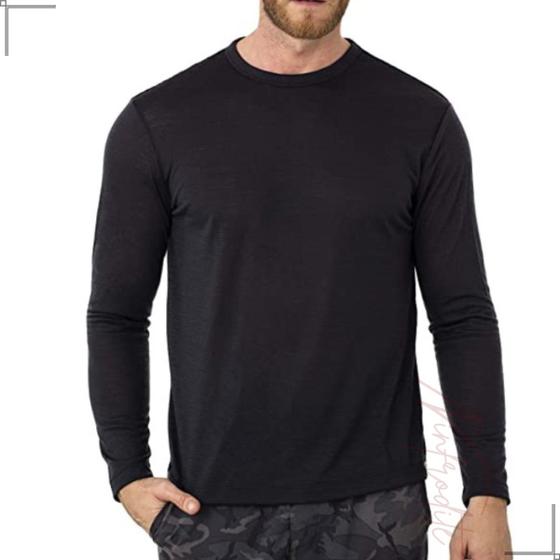 Imagem de Camisa Termica Masculina Segunda Pele Pra Frio Moda Inverno