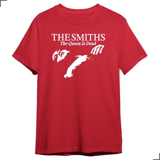 Imagem de Camisa The Queen Is Dead The Smiths Banda Tour 1986 Show