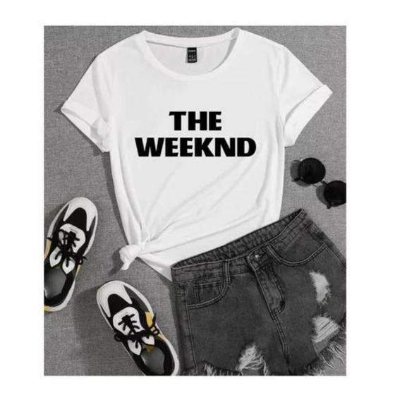 Imagem de Camisa The Weeknd Feminina Baby Look Envio Imediato 2023