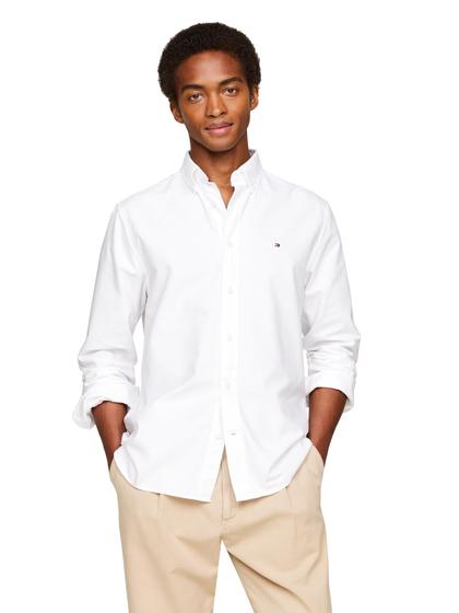 Imagem de Camisa Tommy Hilfiger Heritage Oxford Solid White Algodão Masculino