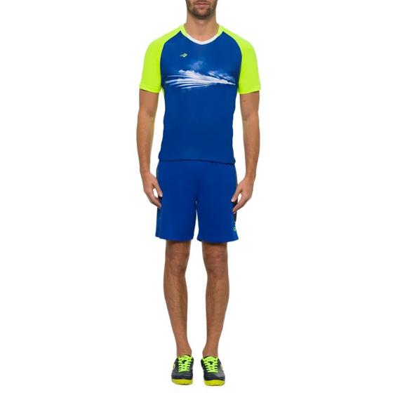 Camisa topper futebol vector II Azul Wave_Neon GG Menor preço em Camisa topper futebol vector II Azul Wave_Neon GG