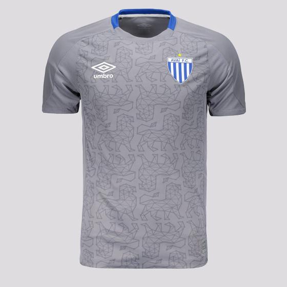 Imagem de Camisa Umbro Avaí Goleiro 2022 Cinza