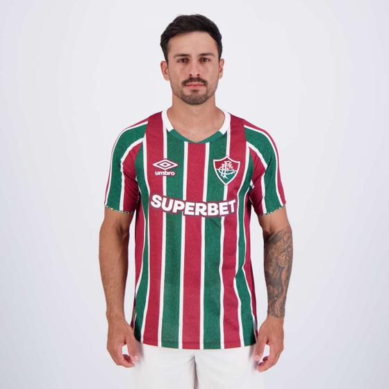 Imagem de Camisa Umbro Fluminense FC I 2024 Com Número