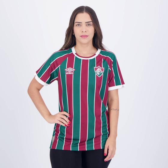 Imagem de Camisa Umbro Fluminense I 2023 Feminina Jogador