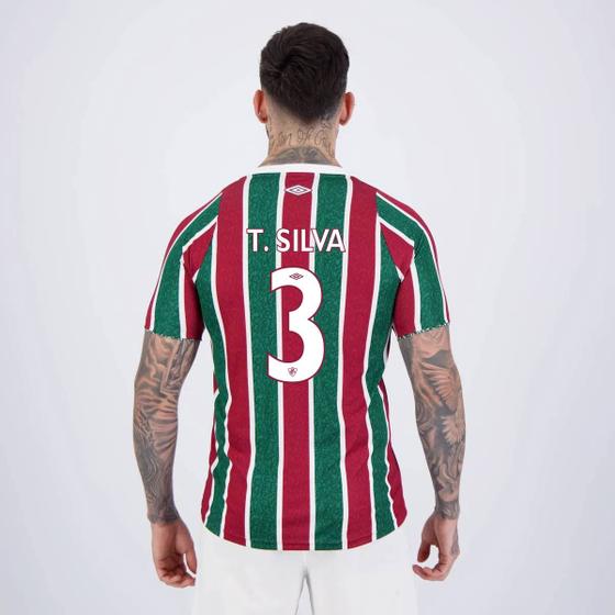 Imagem de Camisa Umbro Fluminense I 2024 Thiago Silva 3