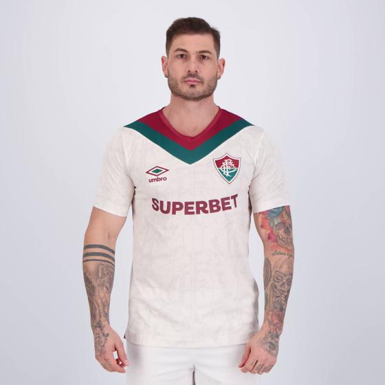 Imagem de Camisa Umbro Fluminense III 2024 Com Número