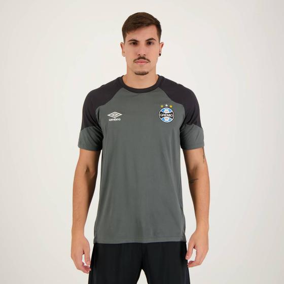 Imagem de Camisa Umbro Grêmio Concentração 2023 Grafite