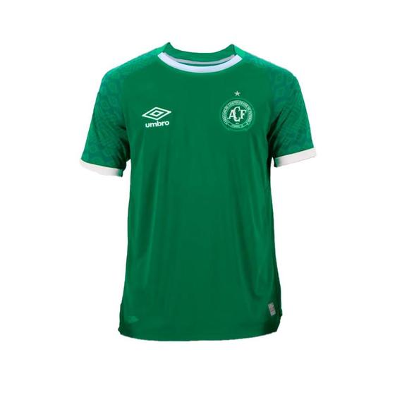 Imagem de Camisa Umbro Masculina Chapecoense Oficial 1 2021 Sem Numero