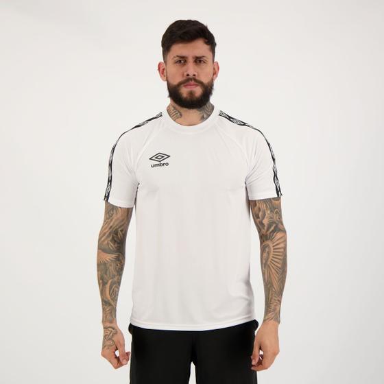 Imagem de Camisa Umbro Traditional Tape Branca