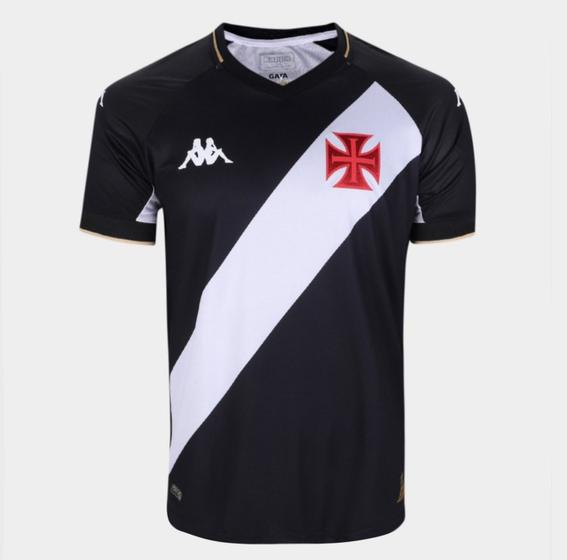 Camisa Vasco da Gama I Oficial Kappa 2023/2024 Imagem de Camisa Vasco da Gama I Oficial Kappa 2023/2024