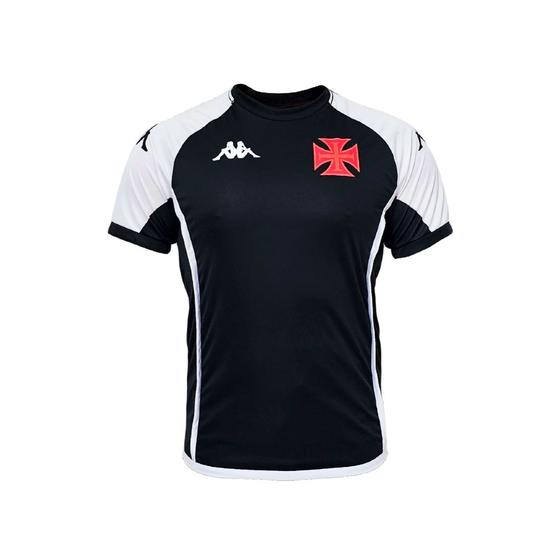 Imagem de Camisa Vasco da Gama Kappa Supporter Basic Preta - Infantil