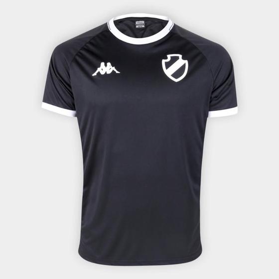 Camisa Vasco da Gama Supporter Caravela Kappa Masculina Menor preço em Camisa Vasco da Gama Supporter Caravela Kappa Masculina