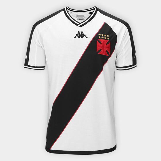 Camisa Vasco II 24/25 s/n Jogador Kappa Feminina Menor preço em Camisa Vasco II 24/25 s/n Jogador Kappa Feminina
