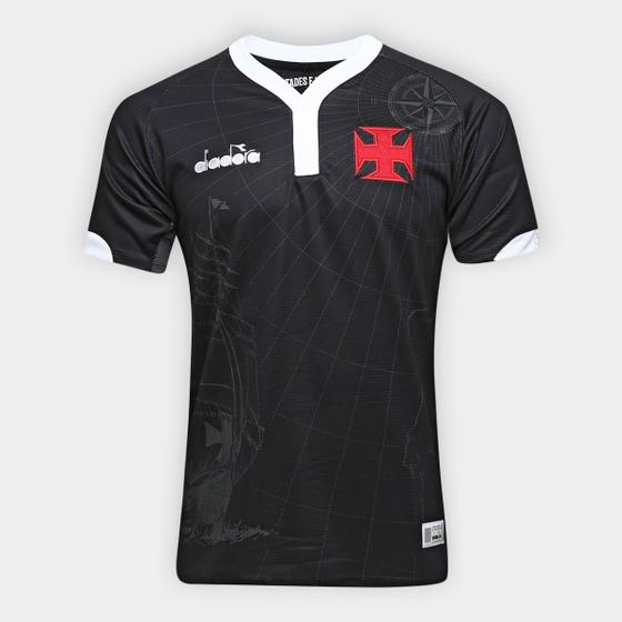Camisa Vasco III 2018 s n Torcedor Diadora Masculina Camisa de Time Magazine Luiza