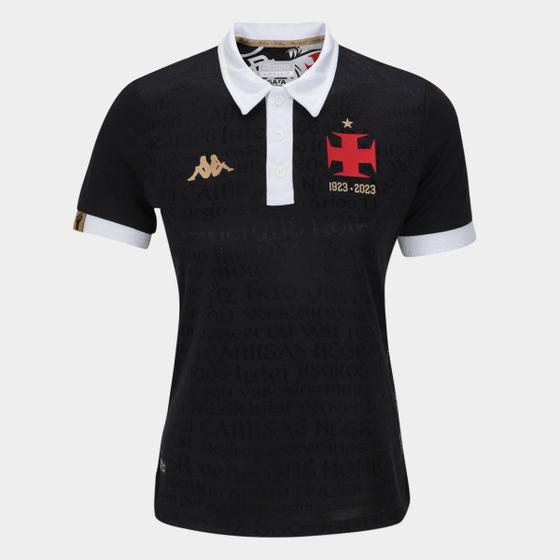 Imagem de Camisa Vasco III 23/24 s/n Jogador Kappa Feminina