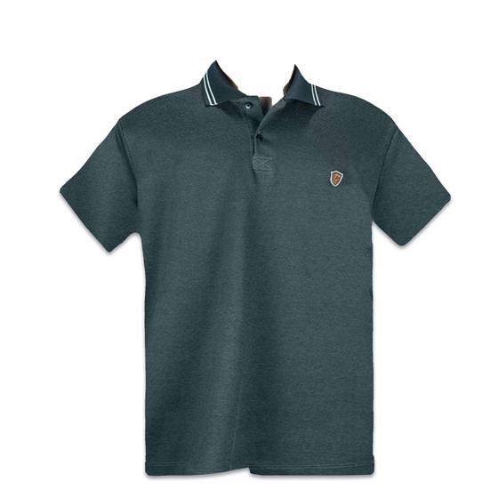 Imagem de Camisas Gola Polo Masculina Blusa De Luxo - Plus Size