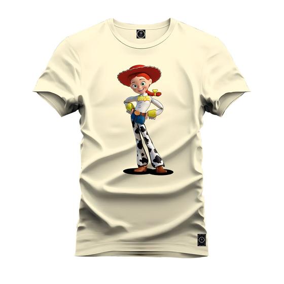 Imagem de Camiseta 100% Algodão Confortável Premium Estampada Jessie