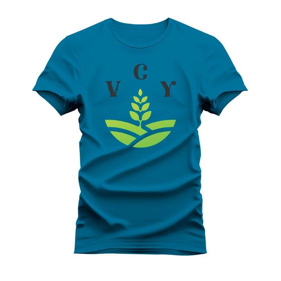 Imagem de Camiseta 100% Algodão Estampada Unissex Shirt V C Y Planta