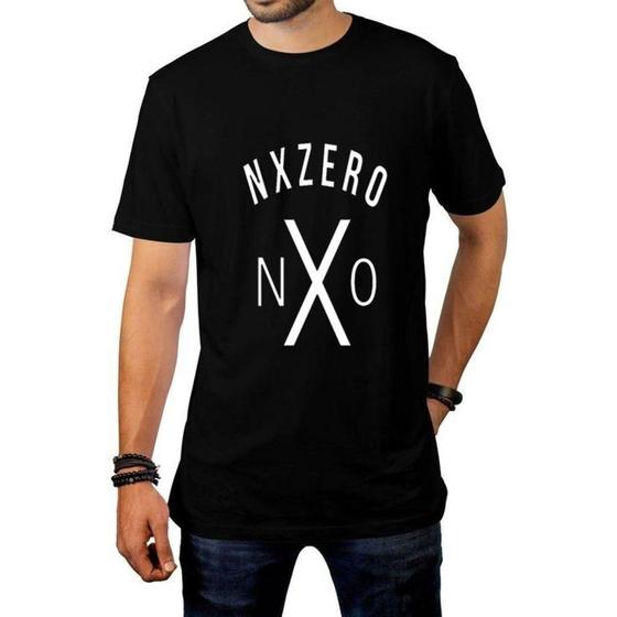 Imagem de Camiseta 100% Algodão NX Zero Blusa Masculina