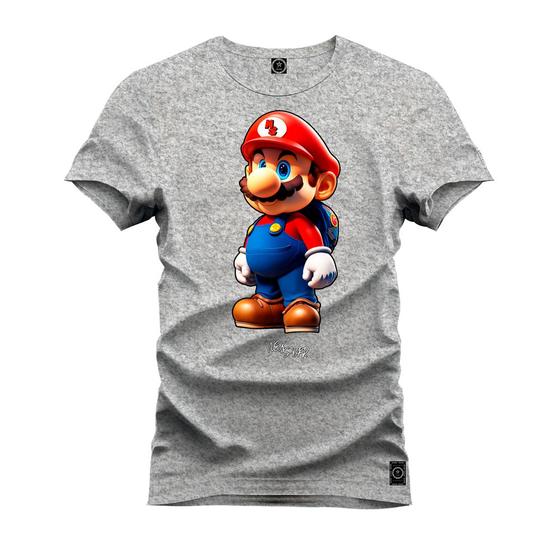 Imagem de Camiseta 100% Algodão Premium Estampada Broher Gentil