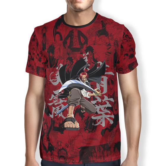 Imagem de Camiseta 100% Estampada Personagens One Piece Otaku Cosplay