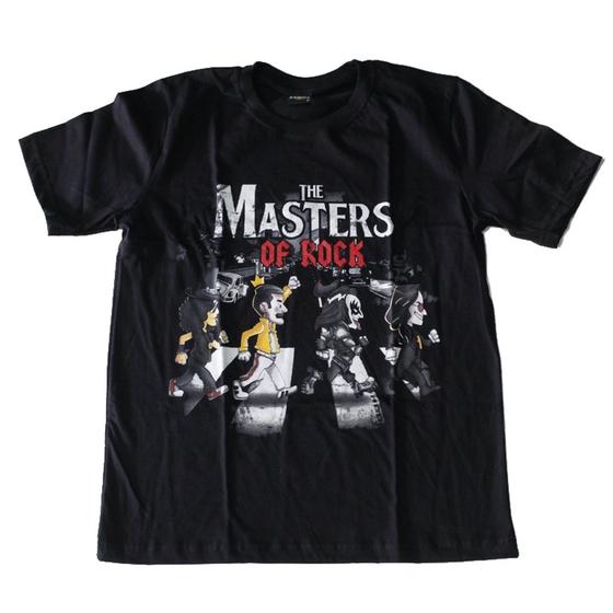 Imagem de Camiseta Abbey Road Masters of Rock Sátira Beatles Adulto e Plus Size HCD479 RCH