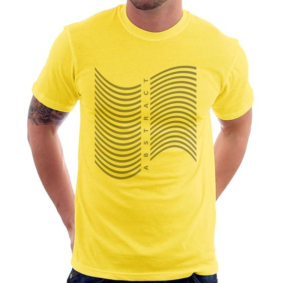 Imagem de Camiseta Abstract Waves - Foca na Moda