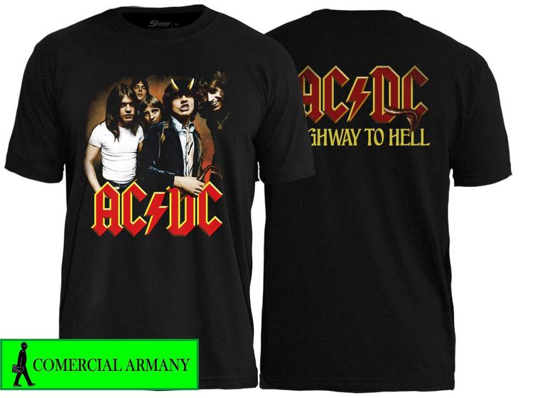 Imagem de Camiseta AC/DC Highway To Hell