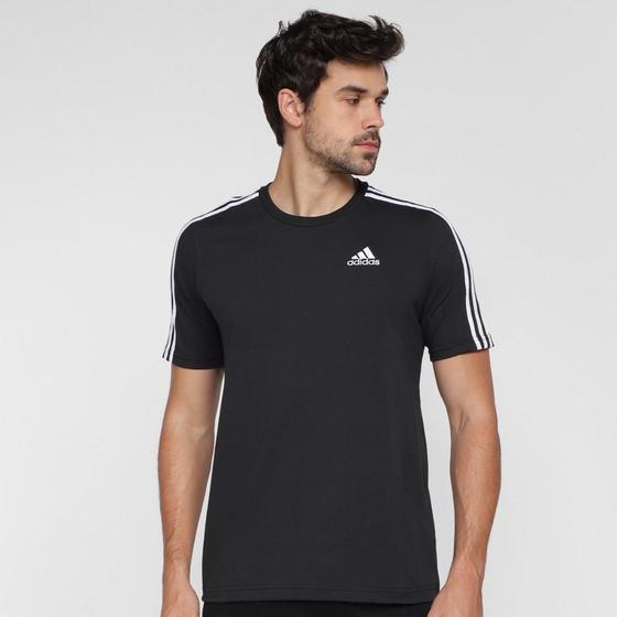 Menor preço em Camiseta Adidas 3 Listras Masculina